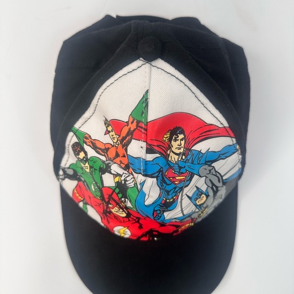 Justice‎ League Superhero Kids Cap - Black and Multicolor - Picture 3 of 8